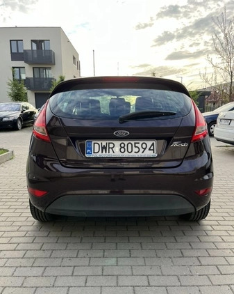 Ford Fiesta cena 21900 przebieg: 125000, rok produkcji 2009 z Wrocław małe 667